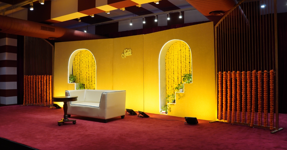 Wedding celebration at Yutori Spaces, Bengaluru