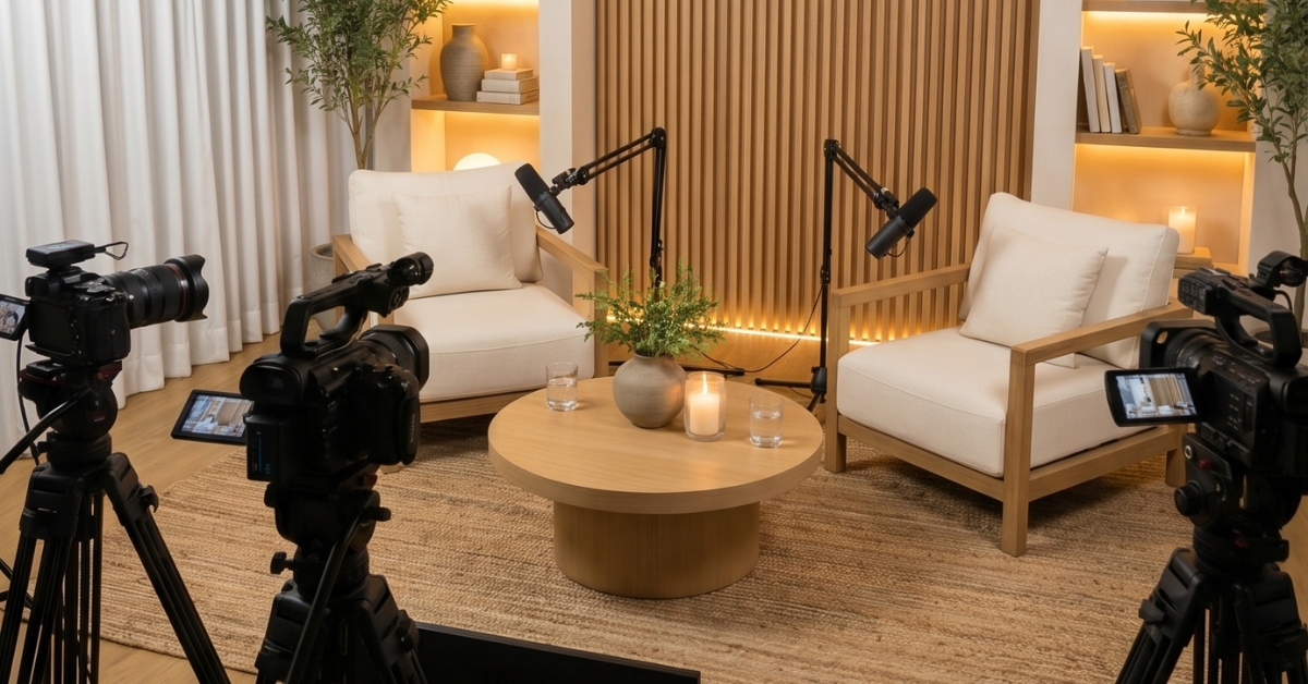 Inside YT Studio at Yutori Spaces, Bengaluru