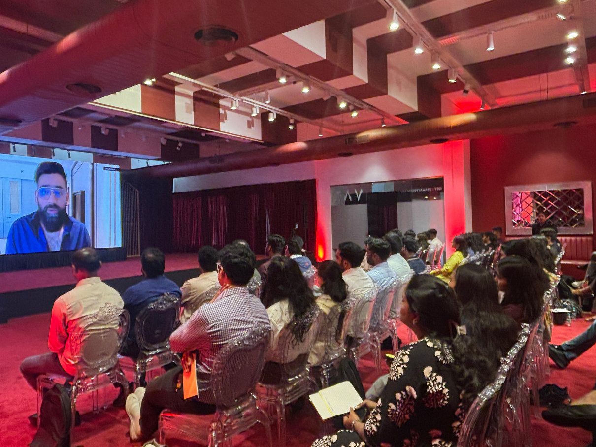 Corporate event moments at Yutori Spaces, Bengaluru